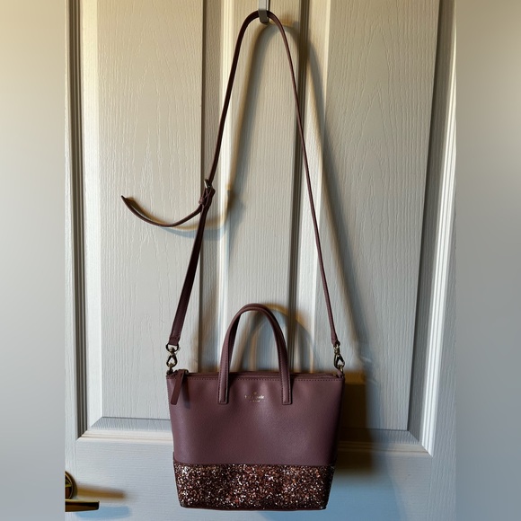 Kate Spade Mauve and Glitter Tote - Picture 4 of 12